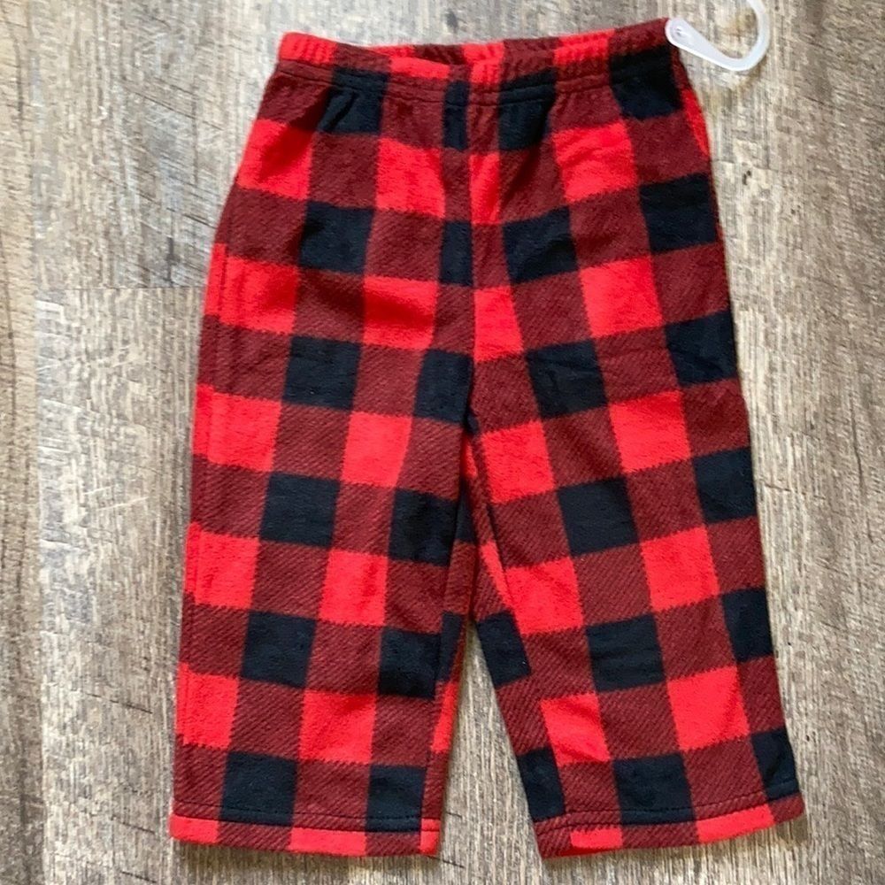 🆕 Target Wondershop Baby Plaid Pajama Pants 12M New